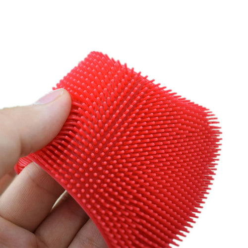 1Pc Silicone Dish Washing Sponge Scrubber Kitchen -  Lovely Dealz 