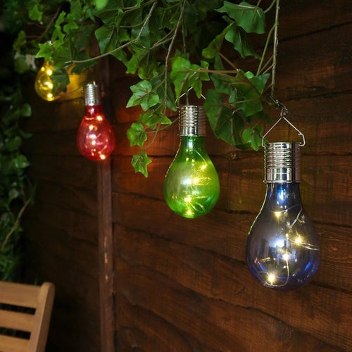 5 LED Waterproof Solar Rotatable Outdoor Garden -  Lovely Dealz 
