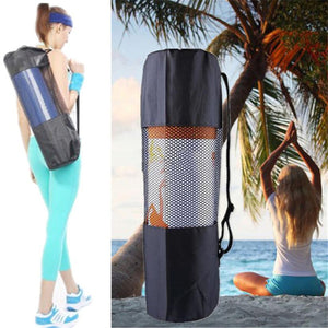 Black Outdoor Yoga Mat Roller storage Bag With -  Lovely Dealz 