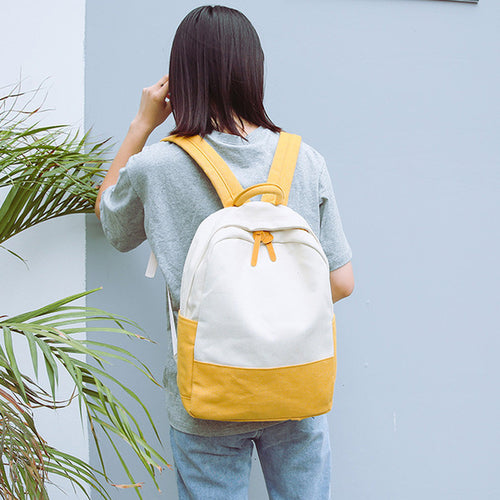 Casual Fashion Women Travel Backpacks Canvas Hit -  Lovely Dealz 