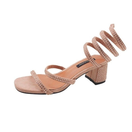 Comfort Women Summer Sandals Fashion Solid Color -  Lovely Dealz 