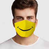 Smiley Face Face Mask Cover