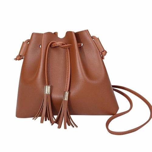 Fashion Women Tassels Crossbody Bag Shoulder Bag -  Lovely Dealz 