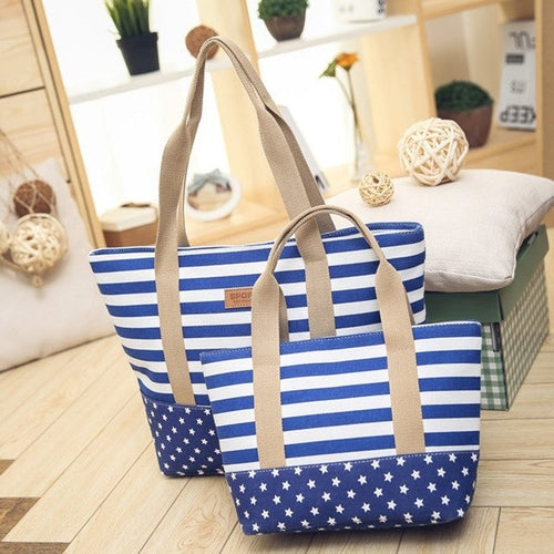 Fashion bags for Womens Striped Shoulder Bags -  Lovely Dealz 