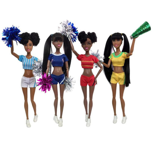 High Quatlity Baby Movable Joint African Doll Toy -  Lovely Dealz 