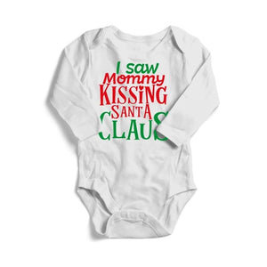 I Saw Mommy Kissing Santa Claus Christmas Baby -  Lovely Dealz 
