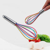 Kitchen Premium Silicone Whisk With Heat Resistant -  Lovely Dealz 