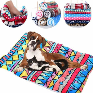 Large Winter Pet cat dog sleeping Mat Warm Bed -  Lovely Dealz 