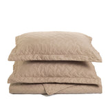 Camel color Quilt Set Bedspread Bed -  Lovely Dealz 