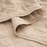 Quilt Set Camel Pattern Bedspread Bed -  Lovely Dealz 