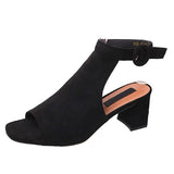 Sandals Women Summer Shoes Slingbacks High Heels -  Lovely Dealz 