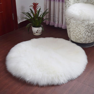 Soft Artificial Sheepskin Rug Chair Cover Bedroom -  Lovely Dealz 