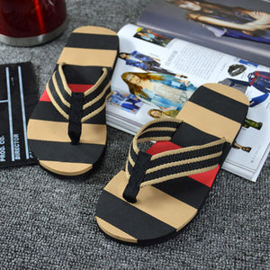 Summer Fashion Flip Flops Slippers For Men Flat -  Lovely Dealz 