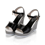 Women Shoes Casual High Heel Sandals Fashion -  Lovely Dealz 