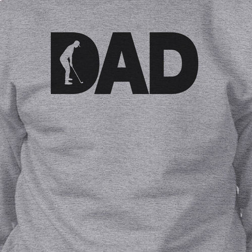 Dad Golf Unisex Grey Sweatshirt Funny Design Tank -  Lovely Dealz 