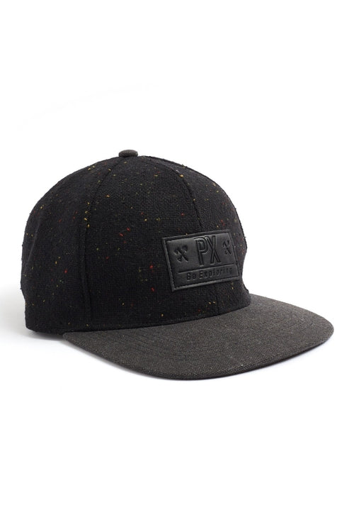 Travis Flat Brim Speckle Hat -  Lovely Dealz 